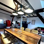 Loft Vintage - Spacieux 155 M2 - 4 - Parking, Netflix, Wifi Fibre