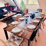 Loft Vintage - Spacieux 155 M2 - 4 - Parking, Netflix, Wifi Fibre *