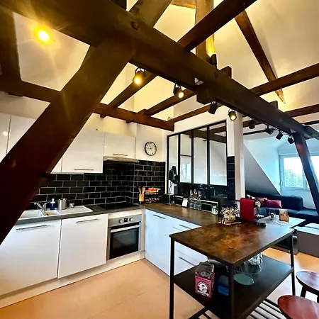 Διαμέρισμα Loft Vintage - Spacieux 155 M2 - 4 - Parking, Netflix, Wifi Fibre *