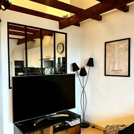 Lägenhet Loft Vintage - Spacieux 155 M2 - 4 - Parking, Netflix, Wifi Fibre