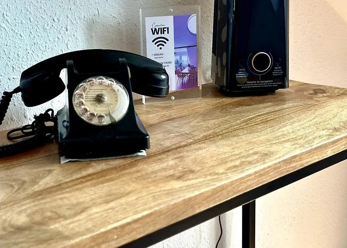 Loft Vintage - Spacieux 155 M2 - 4 - Parking, Netflix, Wifi Fibre Appartement Mulhouse