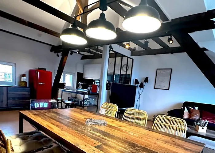 Loft Vintage - Spacieux 155 M2 - 4 - Parking, Netflix, Wifi Fibre